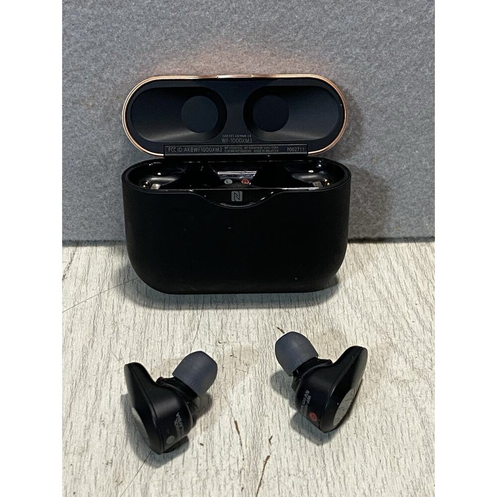 Sony WF-1000XM3 True Wireless Earbuds Bluetooth Noise Canceling Headphones Black